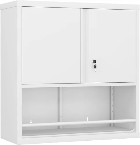 Miniatura 11 de GREATMEET Metal Floating Cabinet, Garage Wall Cabinet for Workshop,RV