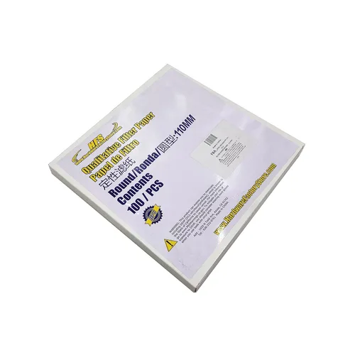 Miniatura 5 de HFS (R) Papel de filtro cualitativo sin cenizas de 4.331 in Lab 100 piezas lento 3 um redondo (4.331 in, 3 um)