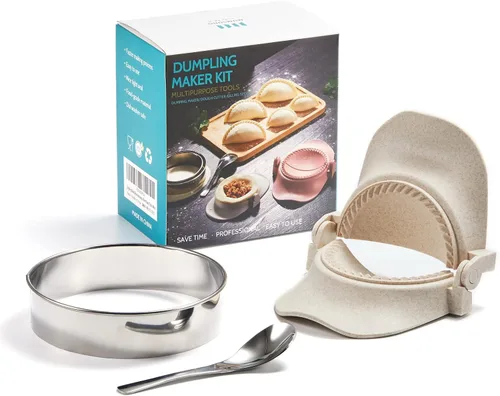 Miniatura 8 de Empanadas - Juego de moldes prensadores, molde para dumplings de 4 pulgadas con cortador de masa, accesorio de cocina profesional para empanada