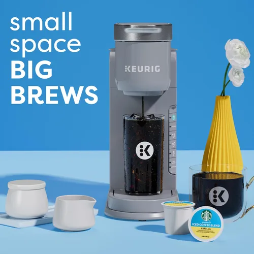 Miniatura 5 de Keurig K-Iced Cafetera helada, cafetera helada de una sola porción K-Cup, con capacidad de café caliente y frío, prepara cualquier cápsula K-Cup