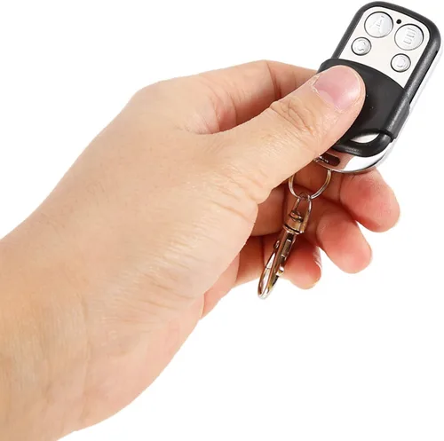 Miniatura 6 de Control remoto inalámbrico universal de 4 piezas, clon remoto de frecuencia fija de 433.92 Mhz con sistema de control remoto de 4 canales antirrobo