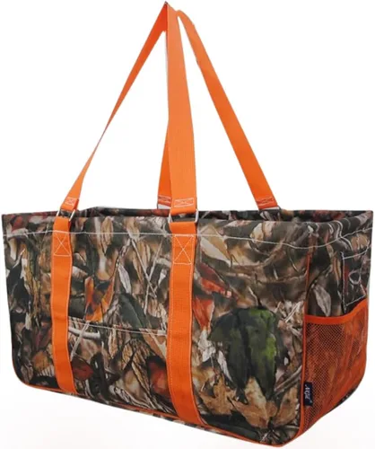 Miniatura 92 de NGIL Bolsa de comestibles reutilizable extra grande plegable de gran tamaño para comestibles, almacenamiento, picnic, playa, Flecha-negro