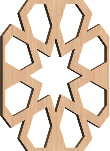 Miniatura 28 de Jackson Decorative Fretwork Wood Wall Panels, Large, 23 3/8" W x 23 3/8" H x 1/4" T, Cherry