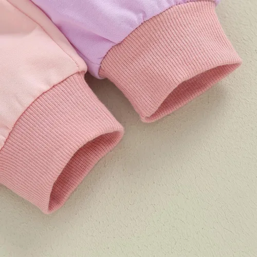 Miniatura 8 de Fernvia Ropa para bebé niña de 3, 6, 9, 12, 18 y 24 meses, conjuntos de sudadera de manga larga + pantalones