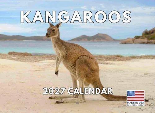 Miniatura 160 de Calendario alpaca 2026, calendario mensual de pared de 12 meses Hecho en Estados Unidos.