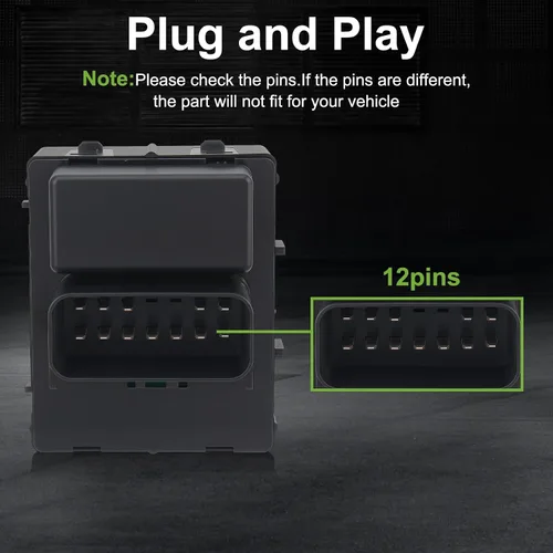 Miniatura 5 de 4602675AA Interruptor de ventana eléctrica de puerta delantera para Jeep Wrangler 2 puertas 2007 2008 2009 2010