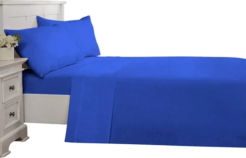Miniatura 37 de Epic Cotton Juego de sábanas de 6 piezas, 100% algodón egipcio, de lujo, súper suave, bolsillos profundos de 12 pulgadas, tamaño King, 1000 hilos
