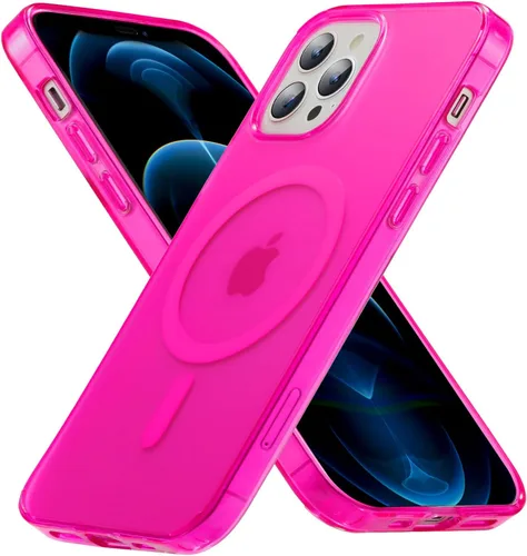 Miniatura 44 de Funda magnética fuerte para iPhone 12 Pro Max [Protección de grado militar de 10 pies] Compatible con MagSafe, funda protectora a prueba de golpes