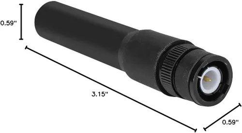 Miniatura 10 de Antena de radio suave VHF UHF 136-174MHz 144MHz-430MHz Radio bidireccional Walkie Talkie de alta ganancia BNC compatible con TK300 TK320 para radios
