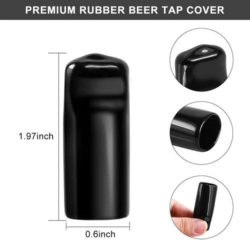 Cubierta de grifo de cerveza para grifo de cerveza de barril, chupete, grifo de cerveza, tapa de grifo de cerveza, tapa de grifo de cerveza de goma
