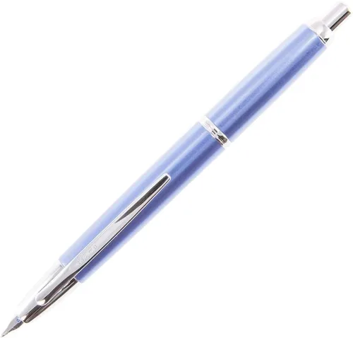 Miniatura 13 de Decimo pluma fuente retráctil, borgoña, rodio (Burgundy/Rhodium)