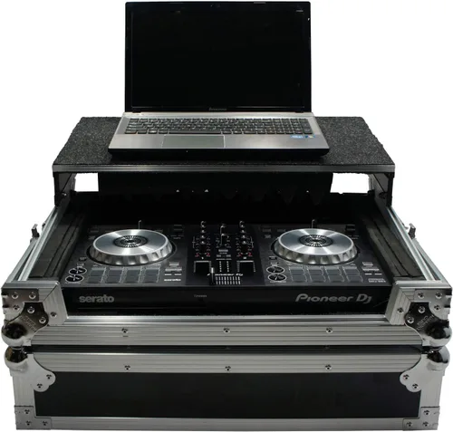 Miniatura 2 de Harmony Audio HCMINILT Flight Glide - Funda para portátil con soporte para DJ de carretera compatible con Pioneer DDJ-SB3