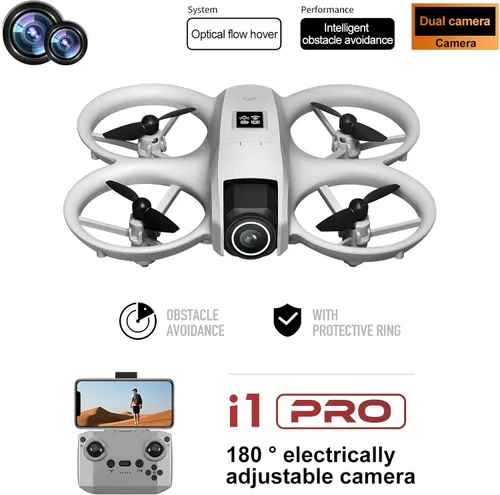 Miniatura 3 de Drone RC con cámara HD para principiantes adultos, menos de 8.78 oz Mini drones ligeros con luces corporales 360° rodante de despegue/aterrizaje