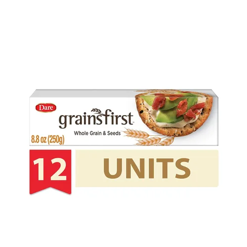 Dare Grainsfirst Crackers, paquetes de 7.3 onzas (paquete de 12)