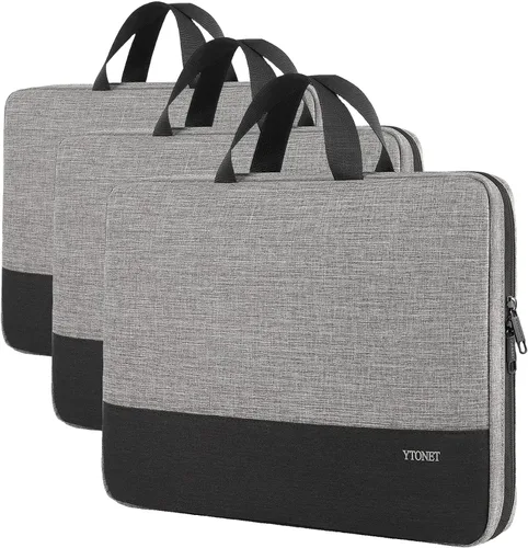 Miniatura 9 de Ytonet Funda profesional para transportar laptop de 15.6 pulgadas, resistente al agua, compatible con la TSA, con asas, compatible con laptops Rosa