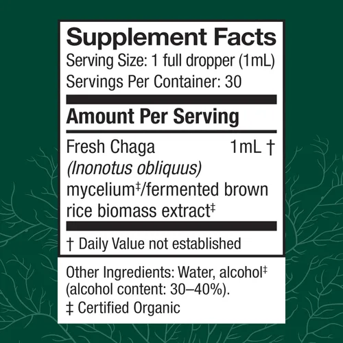 Miniatura 2 de Host Defense Extracto de Chaga - Suplemento de apoyo del sistema inmunológico - Hongo Chaga para apoyo a la actividad antioxidante - Suplemento