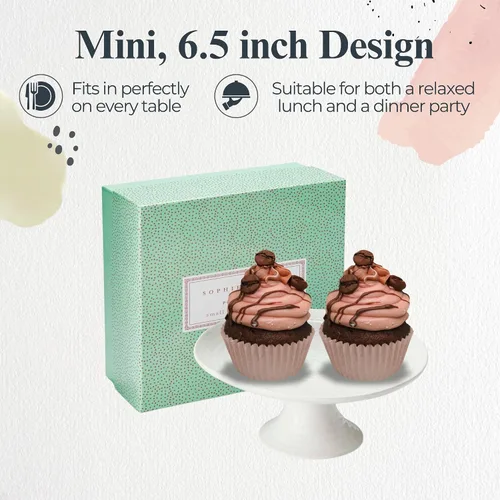 Miniatura 3 de Portmeirion Sophie Conran - Soporte para tartas, mini, color blanco