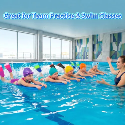 Miniatura 6 de Aletas de Natación para Niños, Aletas Cortas Cómodas para Natación de Vueltas y Entrenamiento para Niños, Niñas, Niños, Principiantes