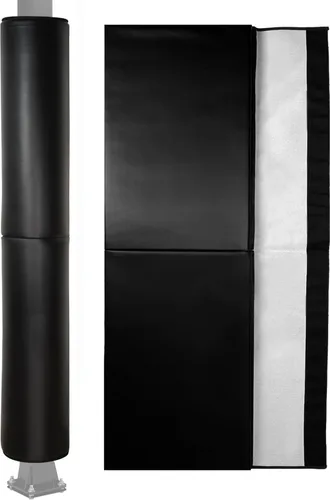 Miniatura 12 de Almohadilla para Poste de Baloncesto, Almohadillas de Seguridad Resistentes para Protección del Jugador, 72" de Alto, Acolchado Protector Resistente