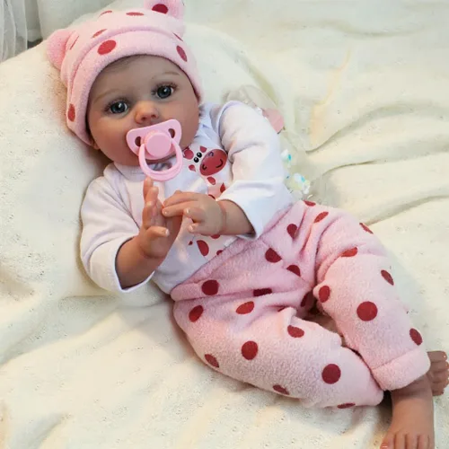 CHAREX Muñecas Reborn de bebé - Muñecas de bebé recién nacidas realistas de 20 pulgadas, juguete para niños de 3 años en adelante