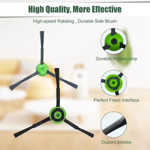 Miniatura 4 de Reemplazo de cepillos laterales para aspiradoras robot iRobot Roomba i & j & e Series i1+/i2+/i3+/i4+/i5+/i6+/i7+/i8+/j6+/j7+/j8+/e5/e6
