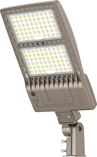 Miniatura 9 de Luces LED de estacionamiento de 480 V 150 W 21000 LM LED Shoebox Pole Lights Fixture 400W HID/HPS Reemplazo 5000K IP65 AC 277-480V UL Listado