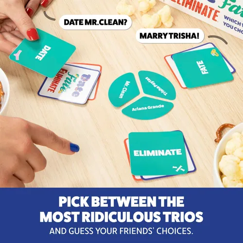 Miniatura 3 de What DO You Meme? Date Fate Eliminate: el juego de cartas que prueba tu gusto
