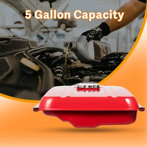 Miniatura 5 de 5 galones Tanque de combustible universal para generador a gasolina para Honda EC2500, reemplazo para generador Predator 4000 4375 6.5HP