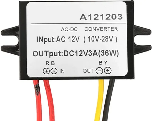 Miniatura 5 de Convertidor descendente CA 10-28v a CC 12v, módulo convertidor de CA a CC, 3a 5a convertidor reductor módulo de fuente de alimentación (3A)