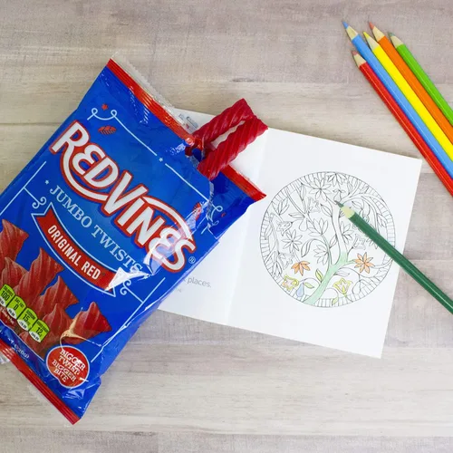 Miniatura 8 de Red Vines Regaliz jumbo, sabor rojo original, bolsas de 8 onzas (paquete de 12), suaves y masticables dulces Twists