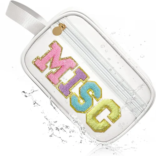 Miniatura 13 de COSHAYSOO Bolsas transparentes para aperitivos, bolsa de viaje para mujeres y niñas, lindas vacaciones de verano, playa, piscina, día del lago