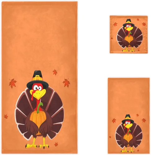 Miniatura 10 de Naanle Juego de 3 toallas suaves de lujo con diseño de tortuga marina oceánica, 1 toalla de baño+1 toalla de mano + 1 toallita, multiusos para baño