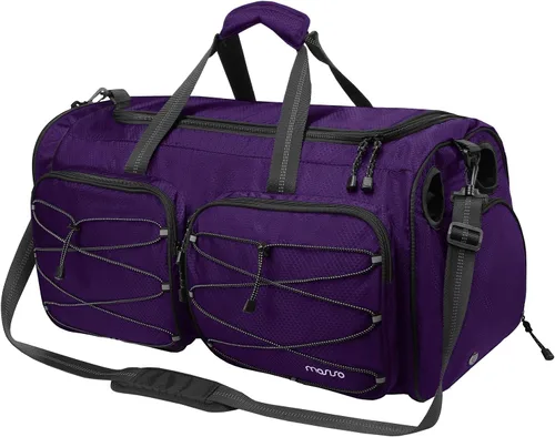 MOSISO Bolsa de béisbol, bolsa de gran capacidad, bolsa de béisbol para bate de béisbol con compartimento para zapatos, bolsa de hombro de béisbol
