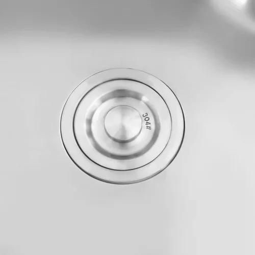 Miniatura 5 de Fregadero utilitario independiente de cocina de un solo tazón con grifo, fregadero de acero inoxidable con moldeado integrado para lavadero, baño
