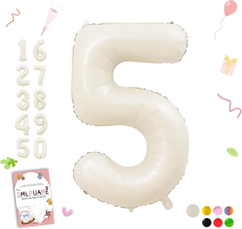 Miniatura 17 de Globos de números de 40 pulgadas del 0 al 9 dorados grandes del número 0, globos digitales para suministros de decoración de celebración de fiesta