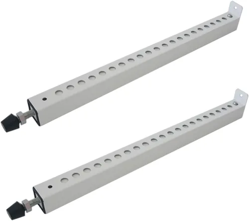 Jeacent Adjustable Window Security Bar 2 Pcs, Patio Door Lock - Sturdy Steel, Extends from 15 1/2" to 29 1/2"