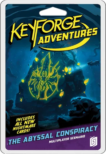 Ghost Galaxy Keyforge Adventures The Abyssal Conspiracy - Juego de cartas | Estrategia con modo solo y cooperativo para adultos adolescentes de 14