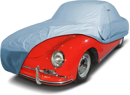 Miniatura 29 de iCarCover Funda Premium para Automóvil para Porsche 356B, 356C de 1960-1965, Resistente al Agua para Todo Tipo de Clima, Ajuste Personalizado