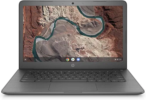 HP Laptop Chromebook de 14 pulgadas con giro de 180 grados, procesador AMD A4-9120 de doble núcleo, SDRAM de 4 GB, almacenamiento eMMC de 32 GB,