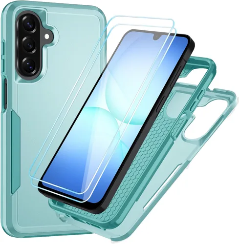 Miniatura 32 de Funda para Samsung Galaxy A15 5G con protector de pantalla HD [protección contra caídas de grado militar] Protección de cuerpo completo resistente a