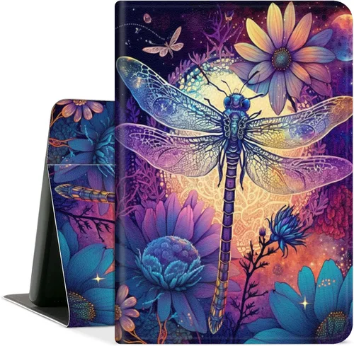 Miniatura 13 de DEGDFSGR Funda para tablet Amazon Fire HD 10 10 Plus (13ª/11ª generación 2023/2021) con soporte ajustable, apagado y encendido automático