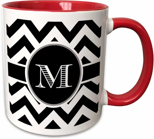 Miniatura 7 de 3dRose, Taza verde bicolor de 15 oz, verde/blanco