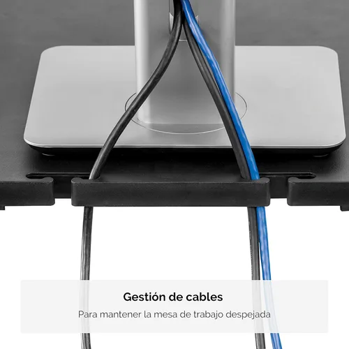 Miniatura 5 de Fellowes Soporte de monitor de altura ajustable de alta calidad, color Negro