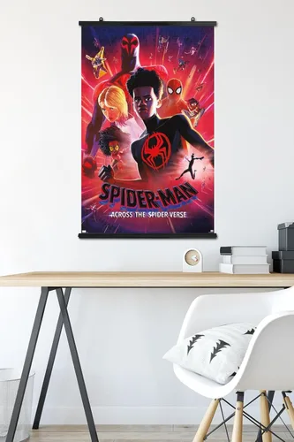 Miniatura 5 de Marvel Spider-Man: Across The Spider-Verse - Póster estático de pared de una hoja, 34 pulgadas de largo x 22.4 pulgadas de ancho, paquete de póster