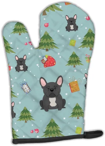 Miniatura 302 de Caroline's Treasures BB2732OVMT Dog House Collection Border Collie - Guante de horno grueso resistente al calor para sartenes calientes y horno