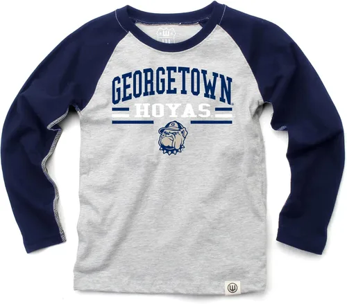 Miniatura 40 de Wes and Willy NCAA playera raglán de manga larga para niños