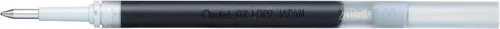 Miniatura 9 de Pentel Tinta de repuesto para bolígrafo de gel permanente EnerGel PRO (0.028 in), línea media, tinta negra, caja de 12 (LRP7-A)