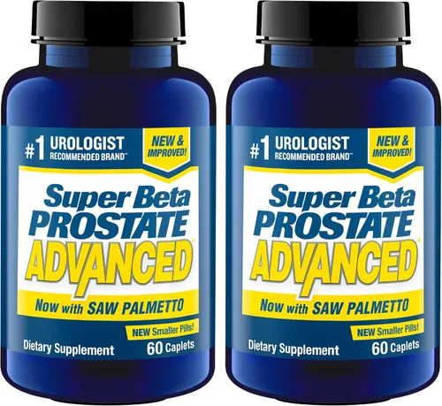 SUPER BETA PROSTATE Avanzado con Saw Palmetto - Suplementos para la salud de la próstata para hombres, apoyo para la vejiga y el sistema urinario