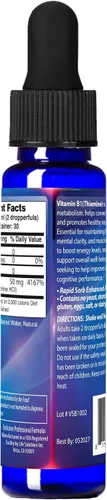 Miniatura 4 de Dr's Advantage Gotero líquido de vitamina B1 de 2 onzas, suplemento de tiamina B1 para apoyo energético, vitaminas B1 esenciales, promueve