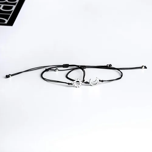 Miniatura 3 de morniface Pinky Pomise - Pulseras a juego a distancia, brújula de elefante, pulsera infinito para mejores amigos, pareja, familia, mujeres y hombres